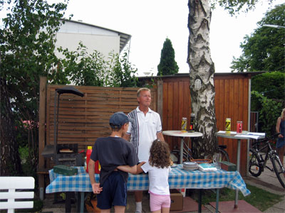 Sir "Willi Fellner" h�lt eine Ansprache!