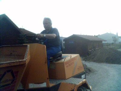Der Obmann am Steuer